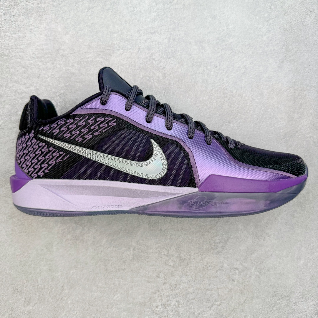Sabrina 2 Colour Vision 低筒 萨布丽娜二代 前掌扇形zoom  后掌马蹄ZOOM气垫 篮球鞋 波鞋 男鞋 紫黑 电光紫 FZ1517-500
