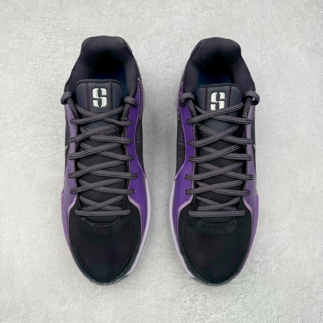 Sabrina 2 Colour Vision 低筒 萨布丽娜二代 前掌扇形zoom  后掌马蹄ZOOM气垫 篮球鞋 波鞋 男鞋 紫黑 电光紫 FZ1517-500