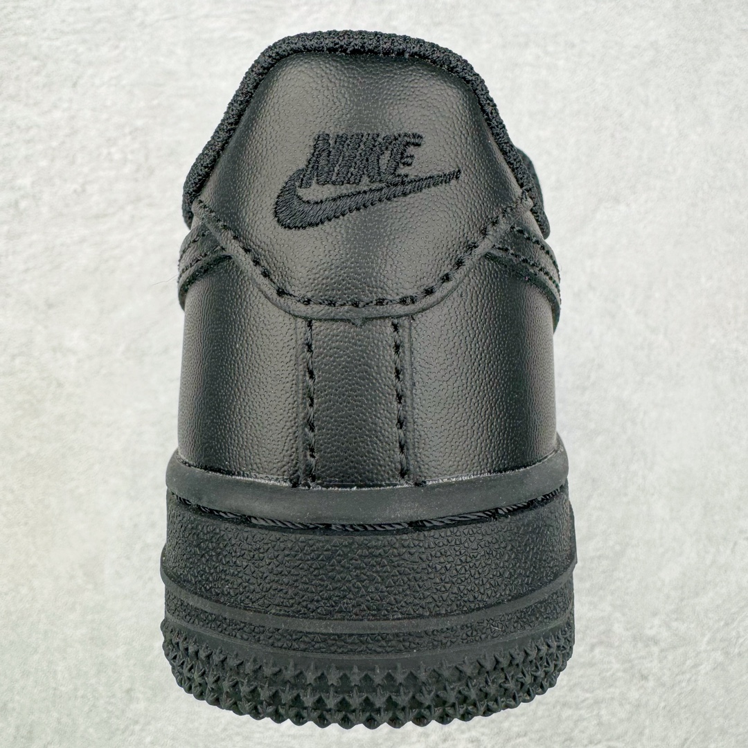 百搭经典 Air Force 1 Low Triple Black 纯黑 黑色 低筒 空军一号 休闲鞋 板鞋 男鞋 女鞋 波鞋 男女同款  中小童鞋 黑色 DD8959-001