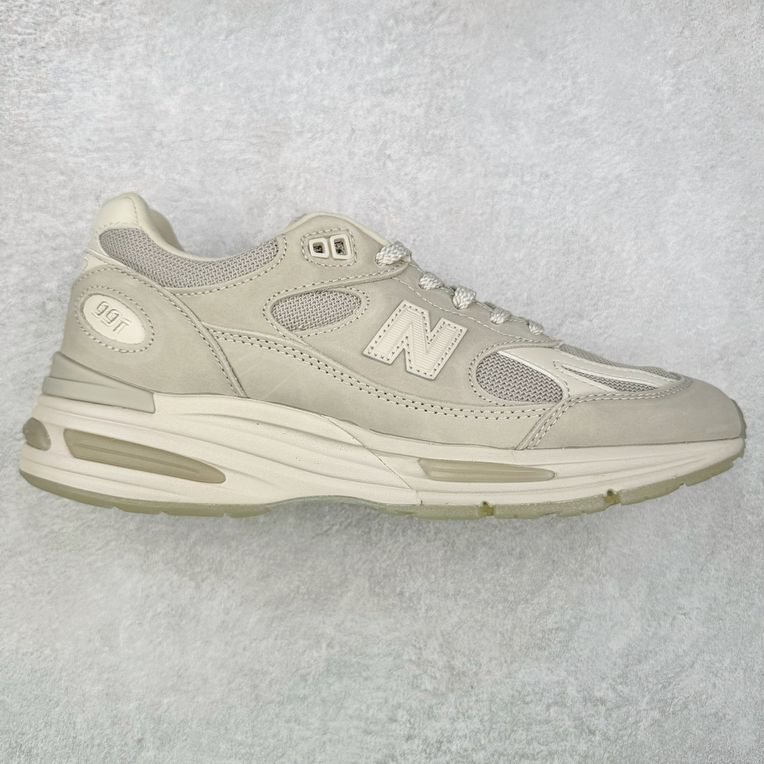  新版  STONE ISLAND New Balance 991V2 石头岛 低筒 复古跑鞋 休闲鞋 运动鞋 波鞋 男鞋 女鞋 米白 U991SE2 