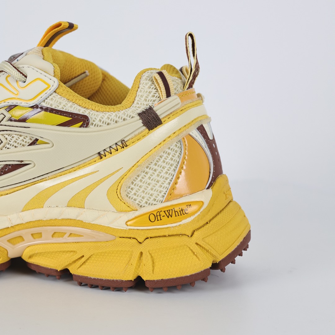  OFF WHITE   低筒 板鞋 休闲鞋 运动鞋 男鞋 女鞋 黃色