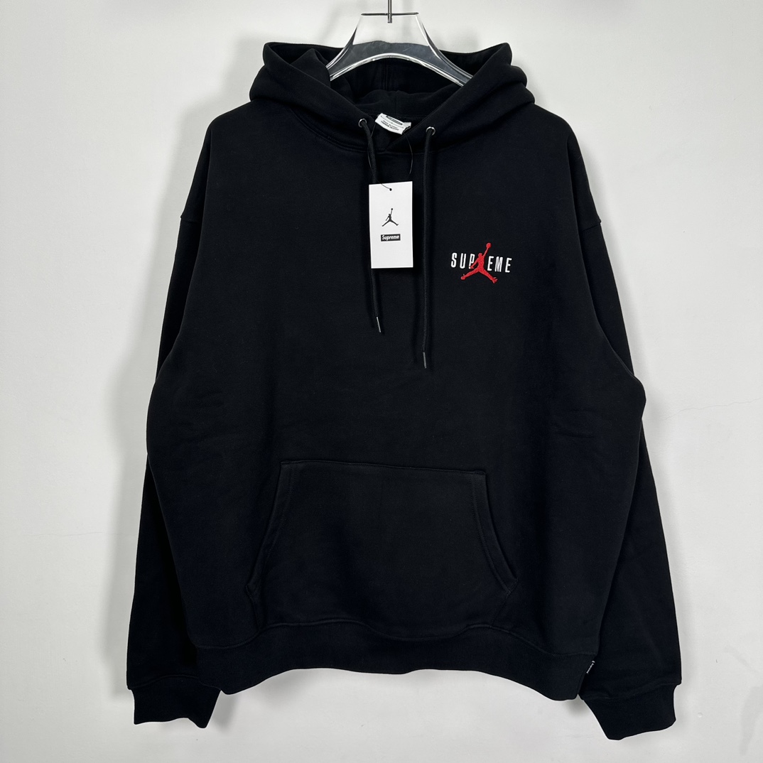  Supreme EHRASHER FW24 Zip Up Hooded SWEATSHIRT 连帽   拉链长袖卫衣 奶茶 黑色