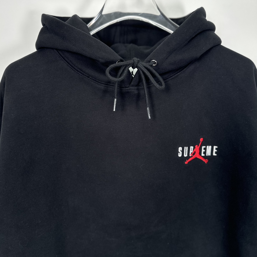  Supreme EHRASHER FW24 Zip Up Hooded SWEATSHIRT 连帽   拉链长袖卫衣 奶茶 黑色