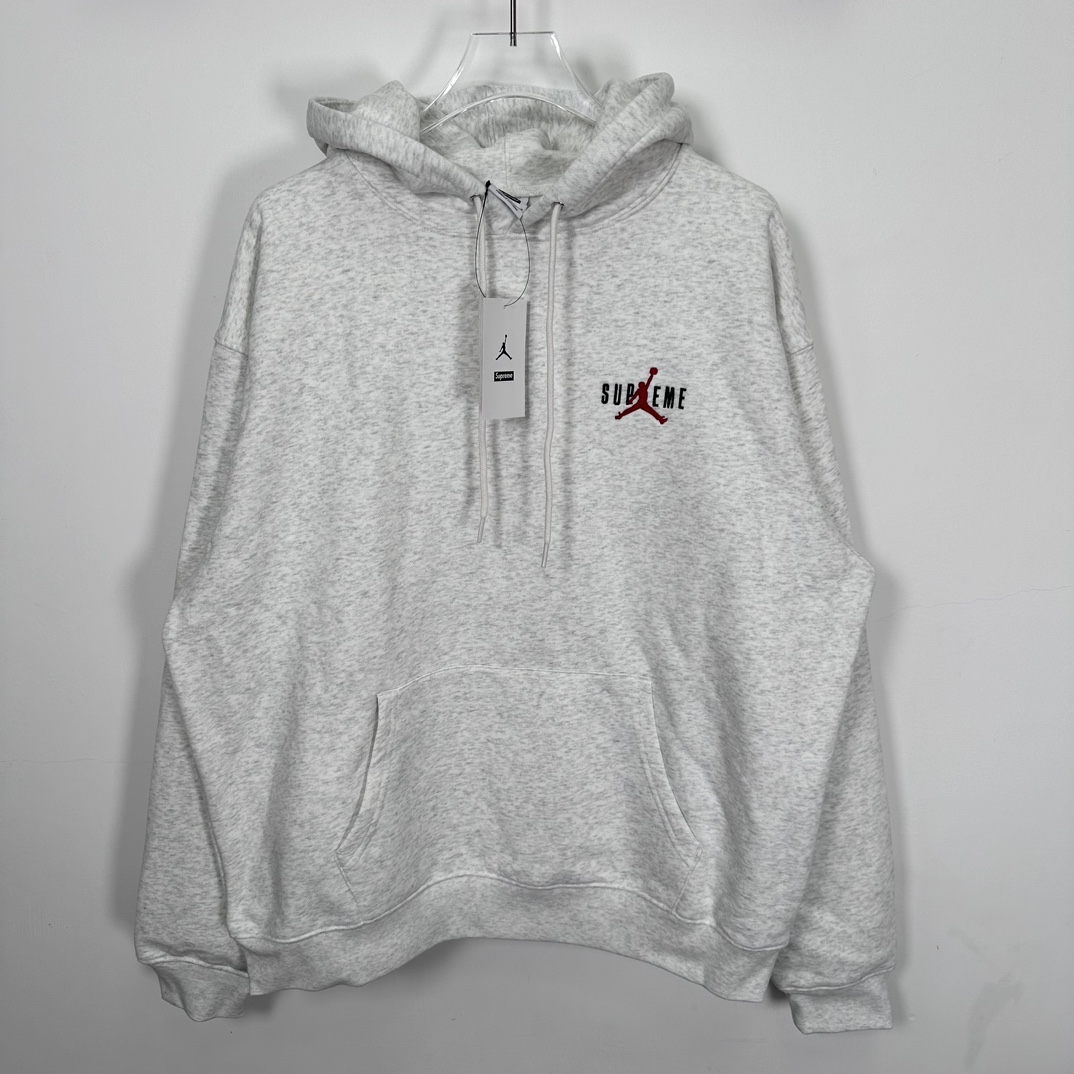  Supreme EHRASHER FW24 Zip Up Hooded SWEATSHIRT 连帽   拉链长袖卫衣 奶茶 黑色