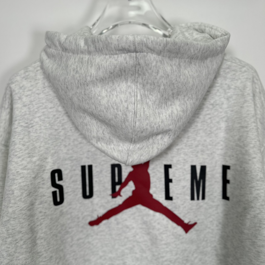  Supreme EHRASHER FW24 Zip Up Hooded SWEATSHIRT 连帽   拉链长袖卫衣 奶茶 黑色