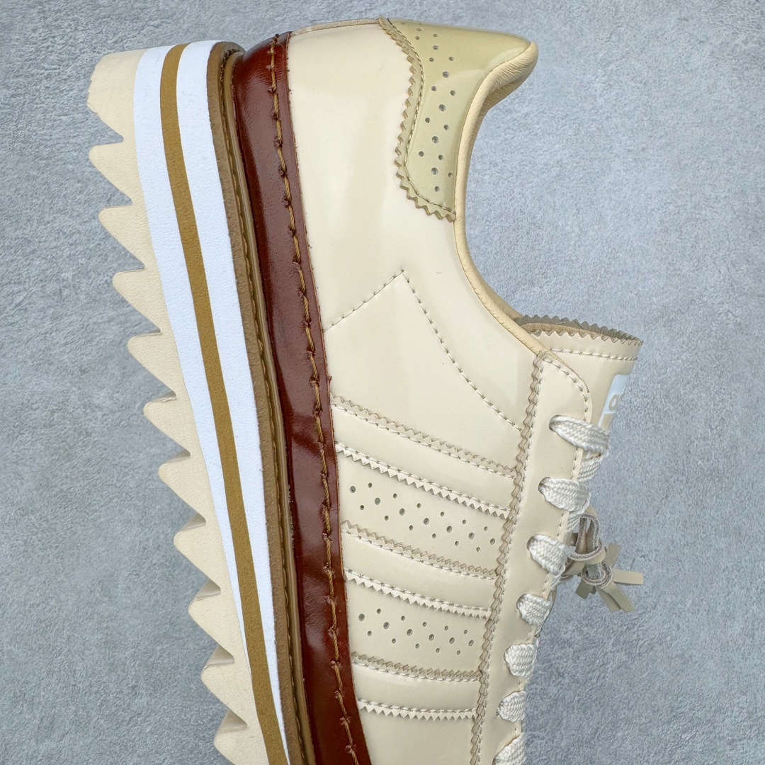  CLOT x Neighbored x adidas Originals Superstar 陈冠希 低筒 复古板鞋 休闲鞋 男鞋 女鞋  米黄 JQ6117