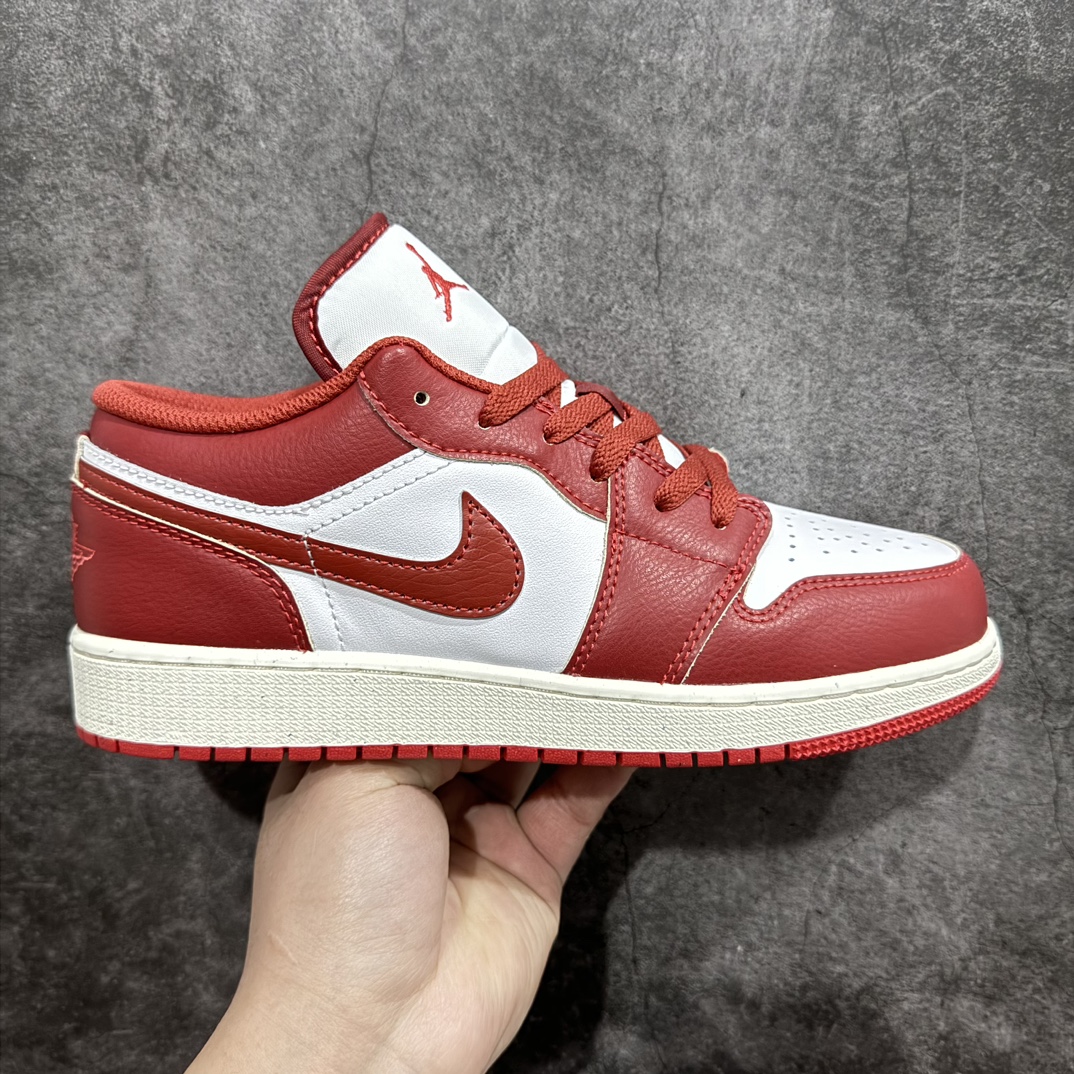  Air Jordan AJ1 Low  低筒  复古防滑 板鞋休闲 篮球鞋  波鞋 男女同款 沙丘红  FJ3459-160