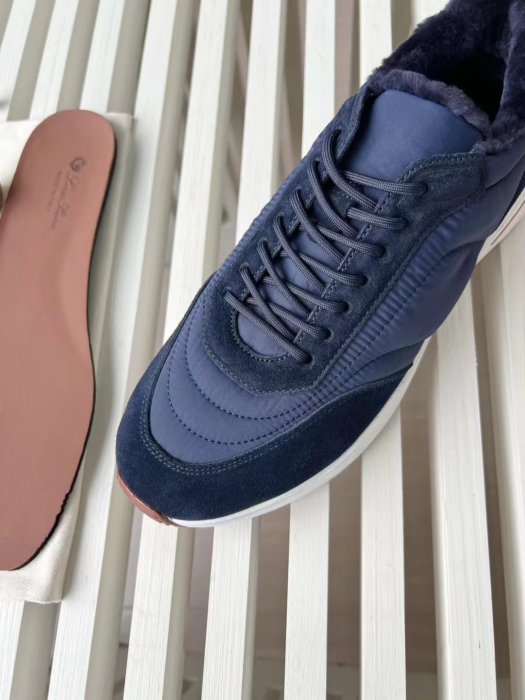 Loro Piana Week End Walk Low-top Comfortable and casual Men's Shoes 运动鞋 波鞋  LP012-81M