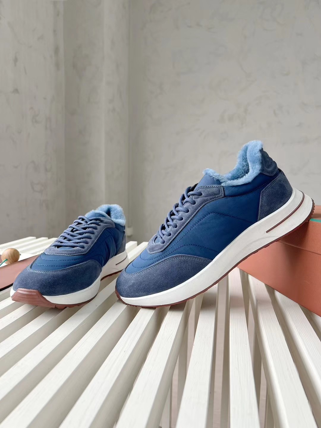 Loro Piana Week End Walk Low-top Comfortable and casual Men's Shoes 运动鞋 波鞋  LP012-81M