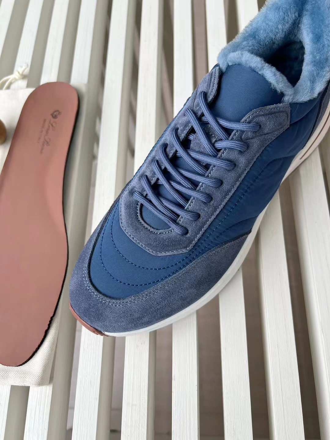 Loro Piana Week End Walk Low-top Comfortable and casual Men's Shoes 运动鞋 波鞋  LP012-81M