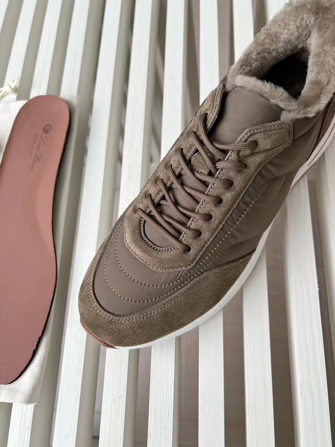 Loro Piana Week End Walk Low-top Comfortable and casual Men's Shoes 运动鞋 波鞋  LP012-81M