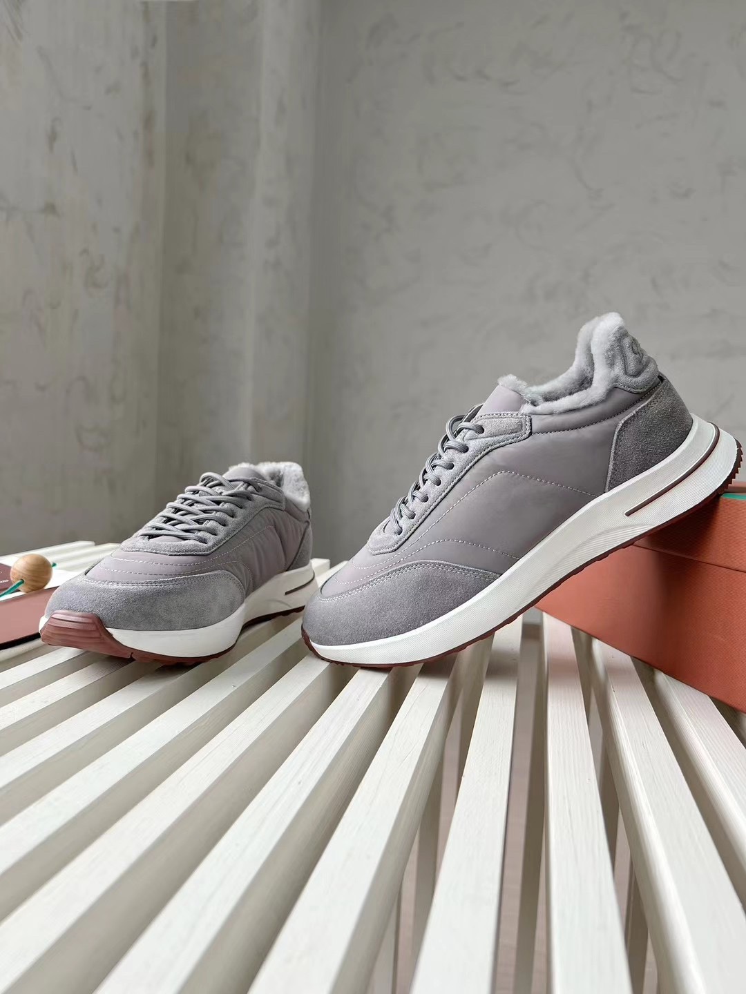 Loro Piana Week End Walk Low-top Comfortable and casual Men's Shoes 运动鞋 波鞋  LP012-81M