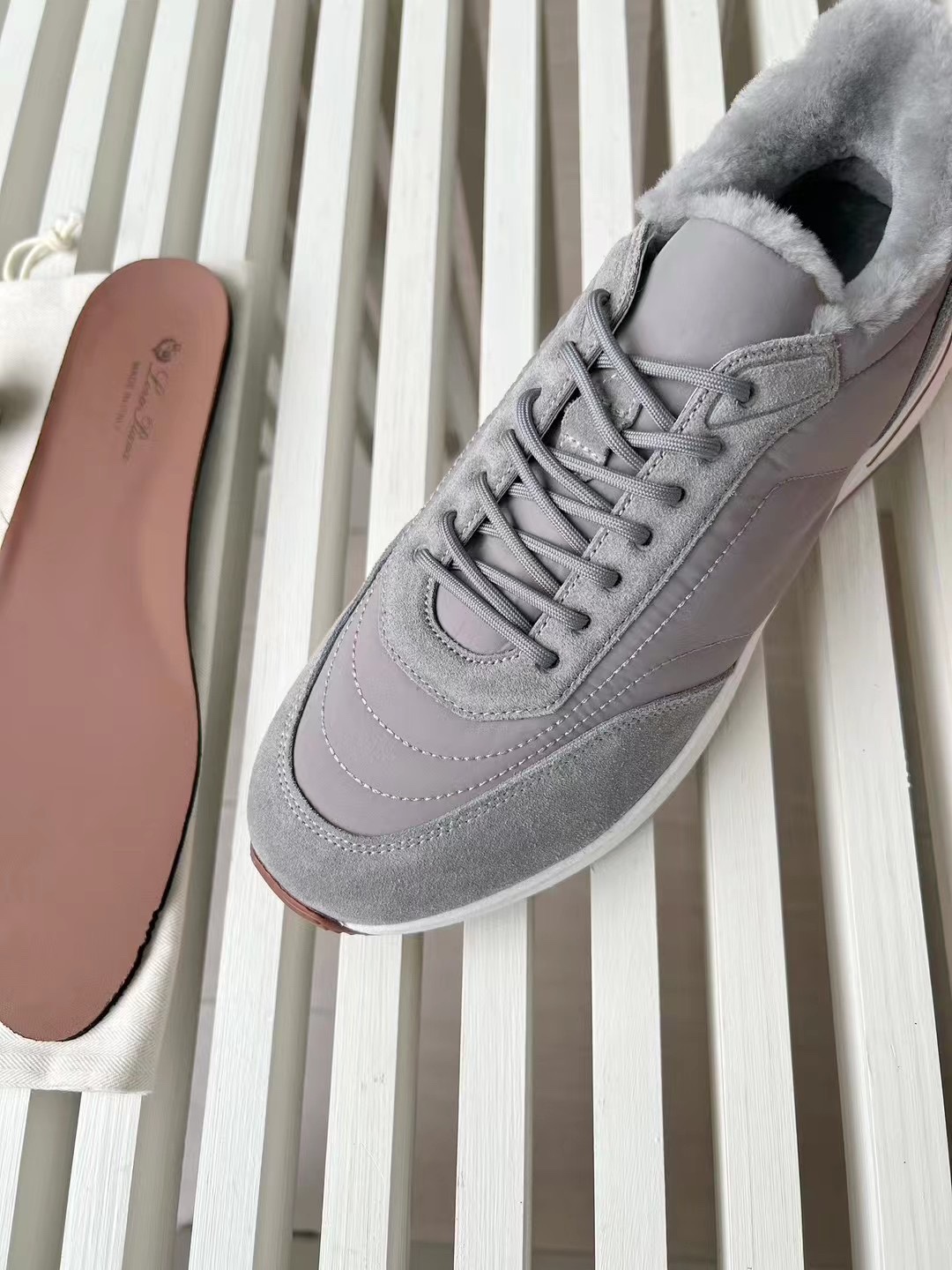 Loro Piana Week End Walk Low-top Comfortable and casual Men's Shoes 运动鞋 波鞋  LP012-81M