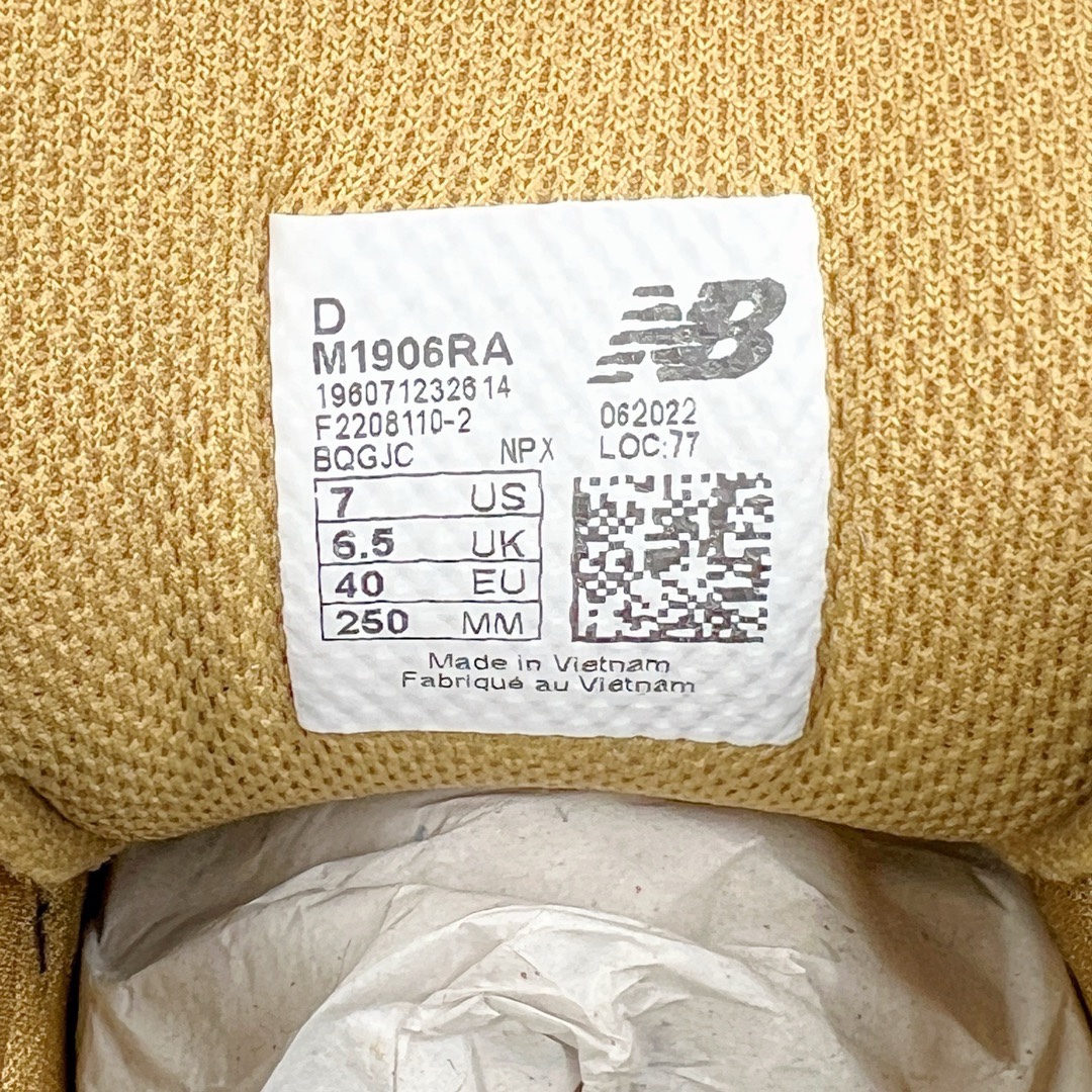  新版  New Balance NB 1906R 低筒 复古跑鞋 耐磨透气 休闲鞋 运动鞋 男鞋 女鞋 M金黑色 1906RA