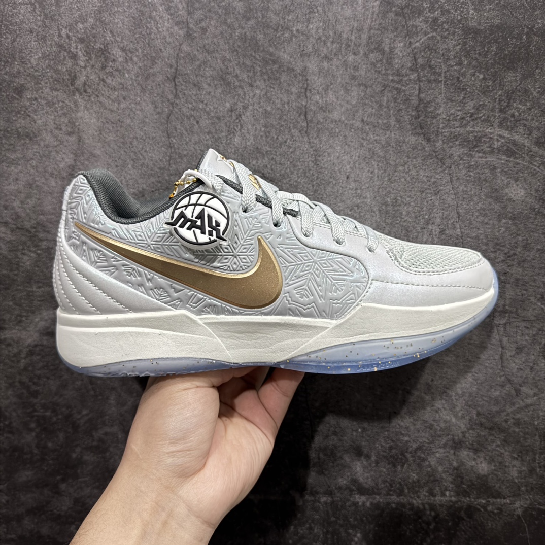 滅世 莫兰特 2代  Nike Zoom JA2 低筒 前後氣墊 耐磨透氣 實戰籃球鞋 波鞋 球鞋 男鞋 波鞋 圣诞节 FZ1516-001