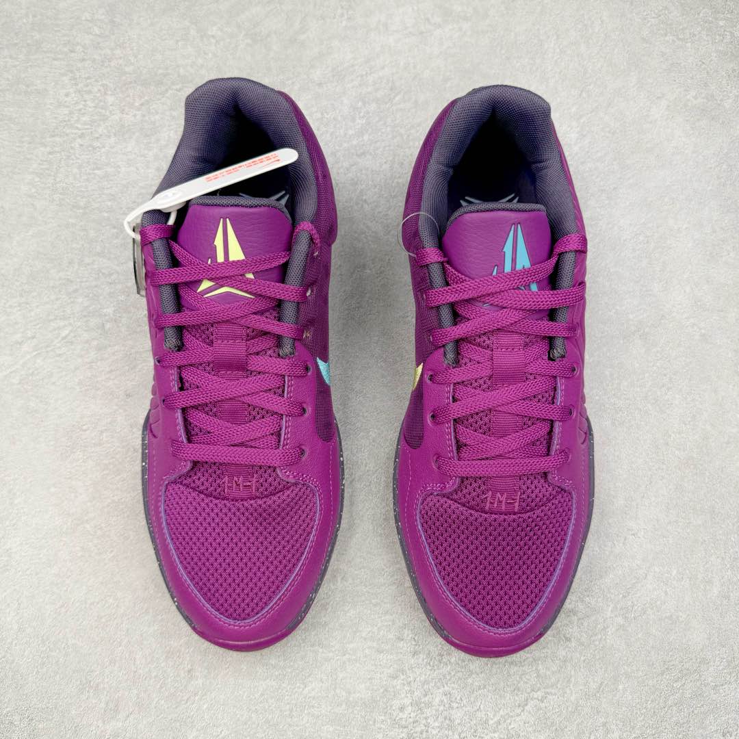  滅世 莫兰特 2代  Nike Zoom JA2 低筒 前後氣墊 耐磨透氣 實戰籃球鞋 波鞋 球鞋 男鞋 波鞋 魔幻紫 FD7327-500