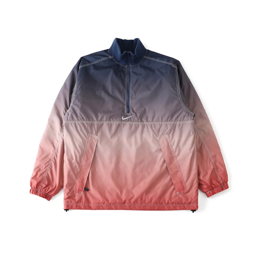 Supreme x Nike  联名款  保暖夹克 棉服 长袖 秋冬款 男女同款  反光线 黑色 白色 