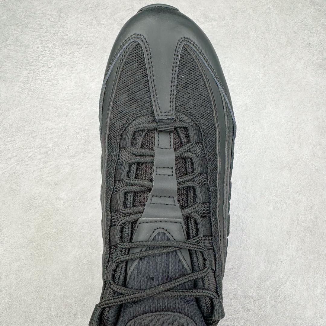 升级最终版 Nike Air Max 95 OG Neon 低筒 网布防滑 运动鞋 休闲鞋 球鞋 男鞋 波鞋 黑武士 CI3705-001 