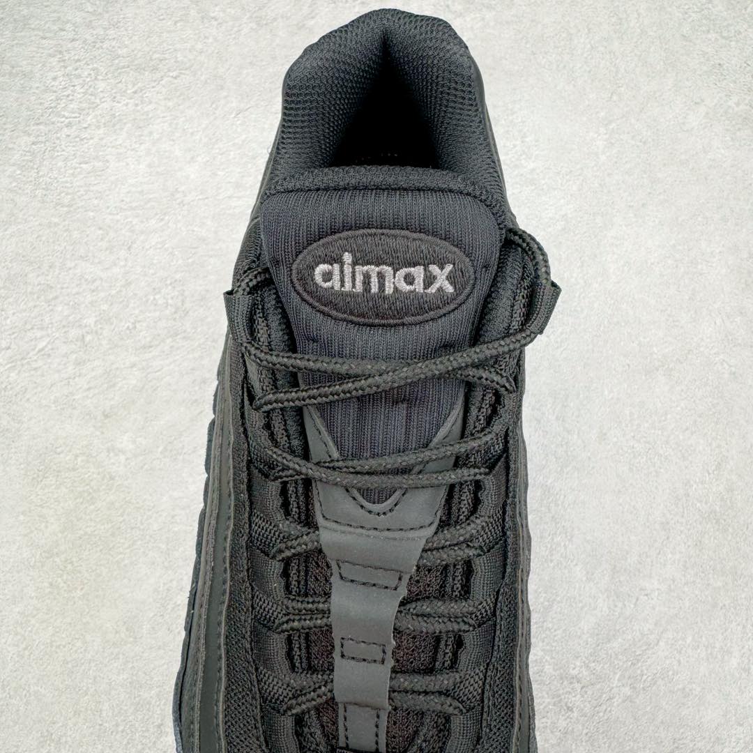 升级最终版 Nike Air Max 95 OG Neon 低筒 网布防滑 运动鞋 休闲鞋 球鞋 男鞋 波鞋 黑武士 CI3705-001 