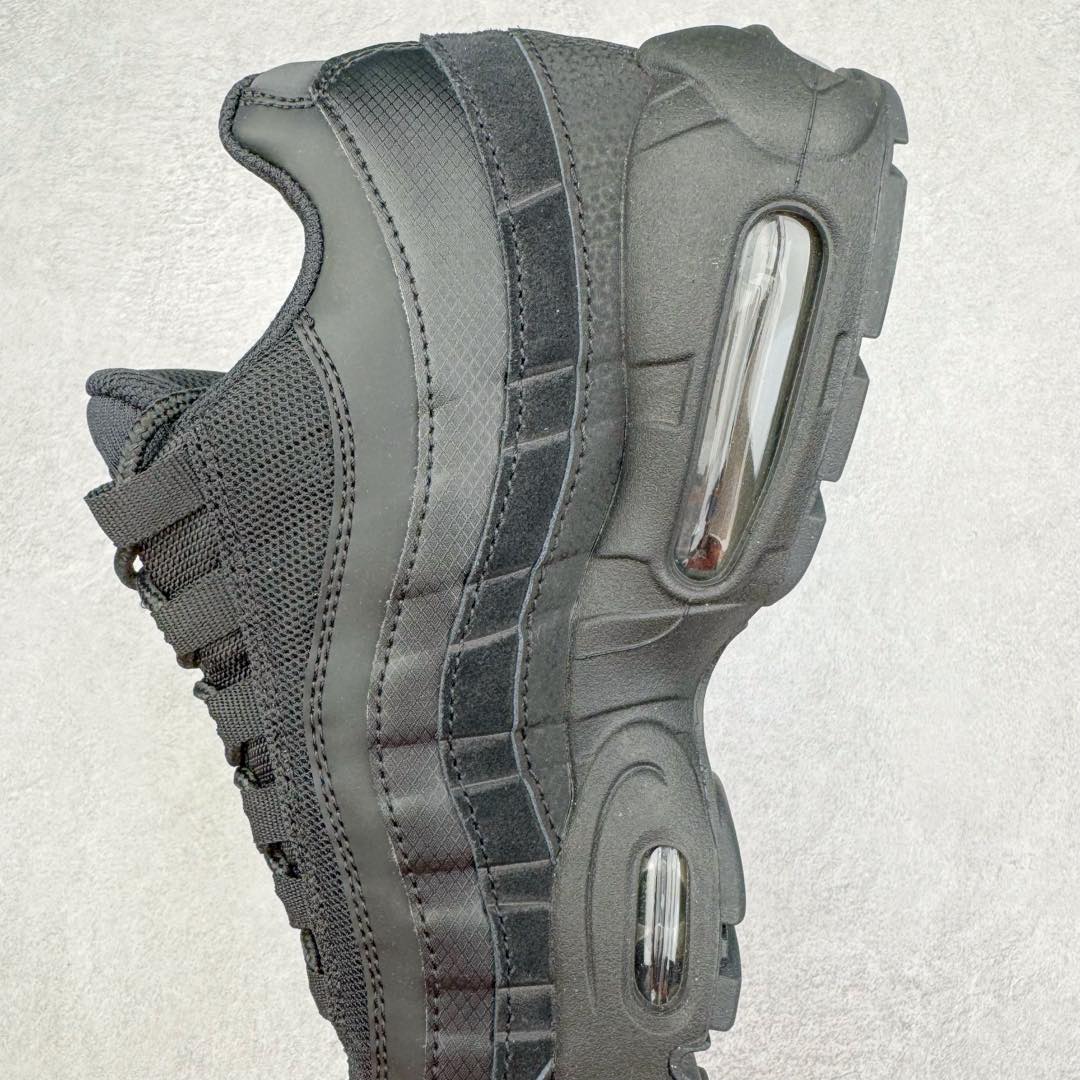 升级最终版 Nike Air Max 95 OG Neon 低筒 网布防滑 运动鞋 休闲鞋 球鞋 男鞋 波鞋 黑武士 CI3705-001 