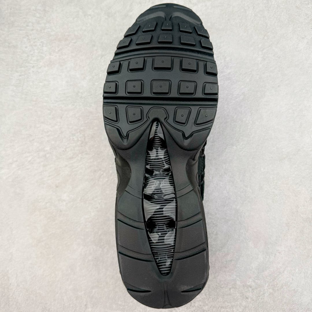 升级最终版 Nike Air Max 95 OG Neon 低筒 网布防滑 运动鞋 休闲鞋 球鞋 男鞋 波鞋 黑武士 CI3705-001 