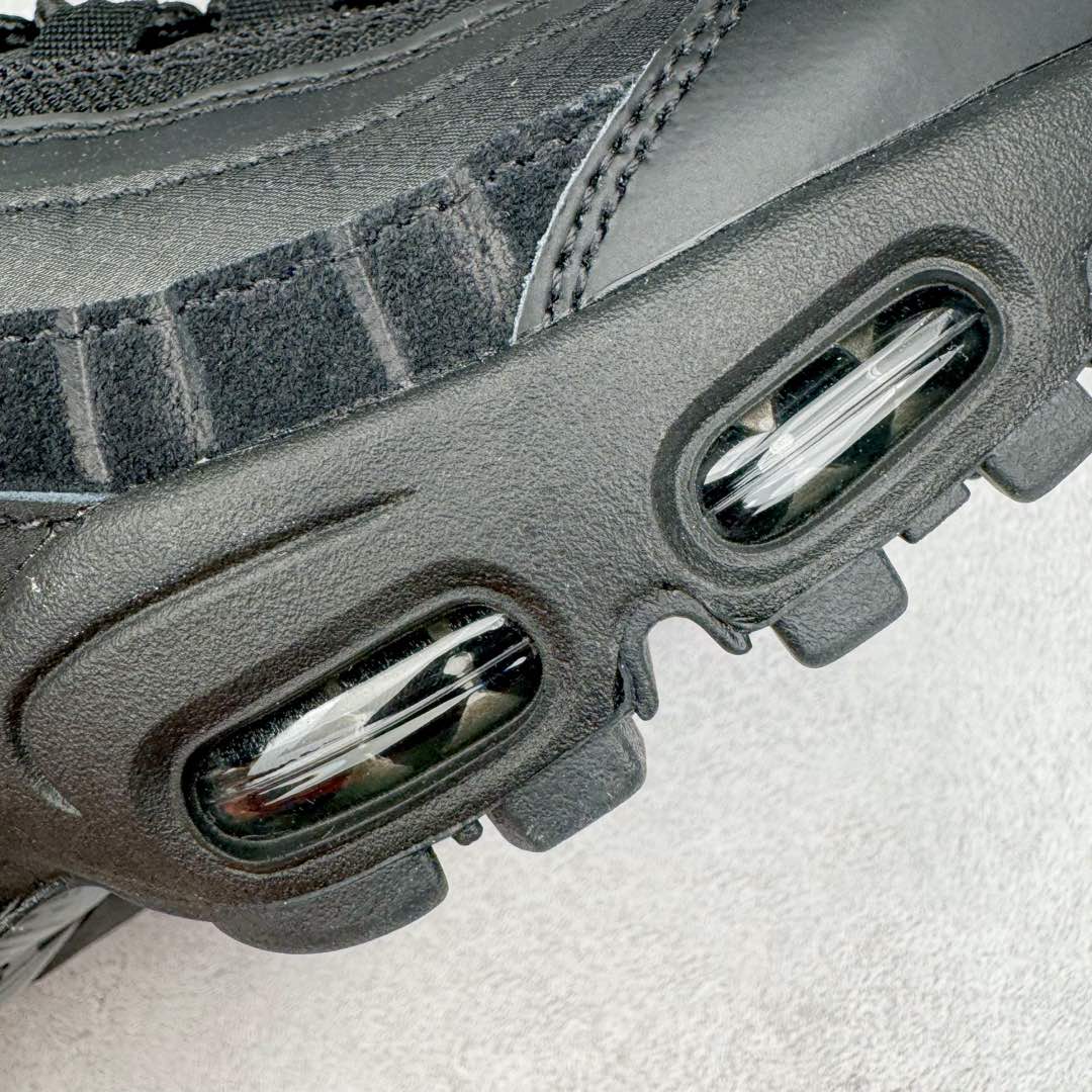 升级最终版 Nike Air Max 95 OG Neon 低筒 网布防滑 运动鞋 休闲鞋 球鞋 男鞋 波鞋 黑武士 CI3705-001 