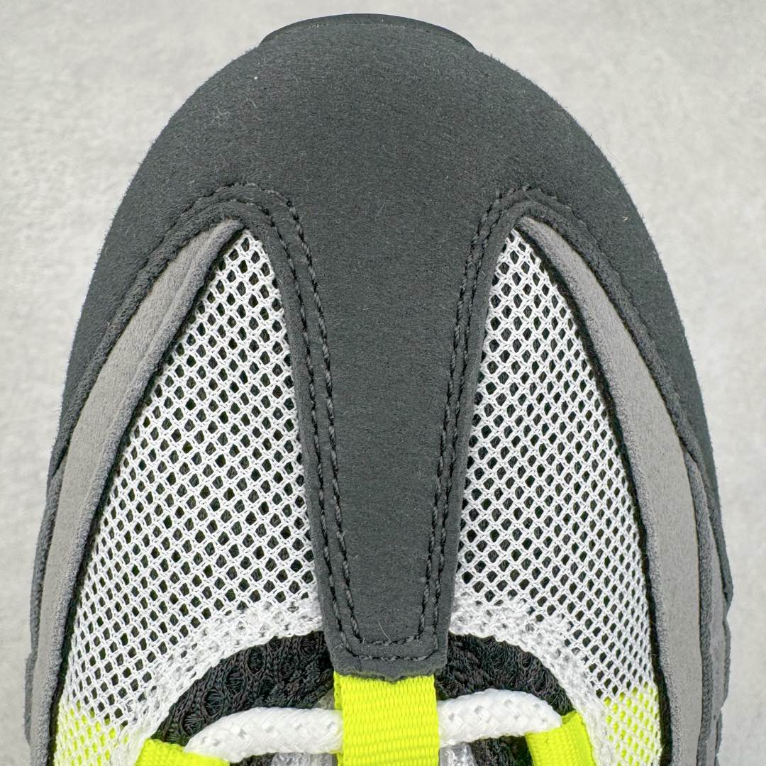 升级最终版 Nike Air Max 95 OG Neon 低筒 网布防滑 运动鞋 休闲鞋 球鞋 男鞋 波鞋 黑白灰 渐变 554970-071