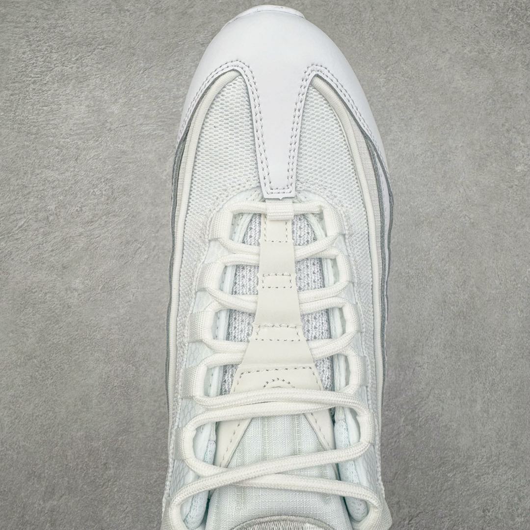 升级最终版 Nike Air Max 95 OG Neon 低筒 网布防滑 运动鞋 休闲鞋 球鞋 男鞋 波鞋 银白色 FN7273-100