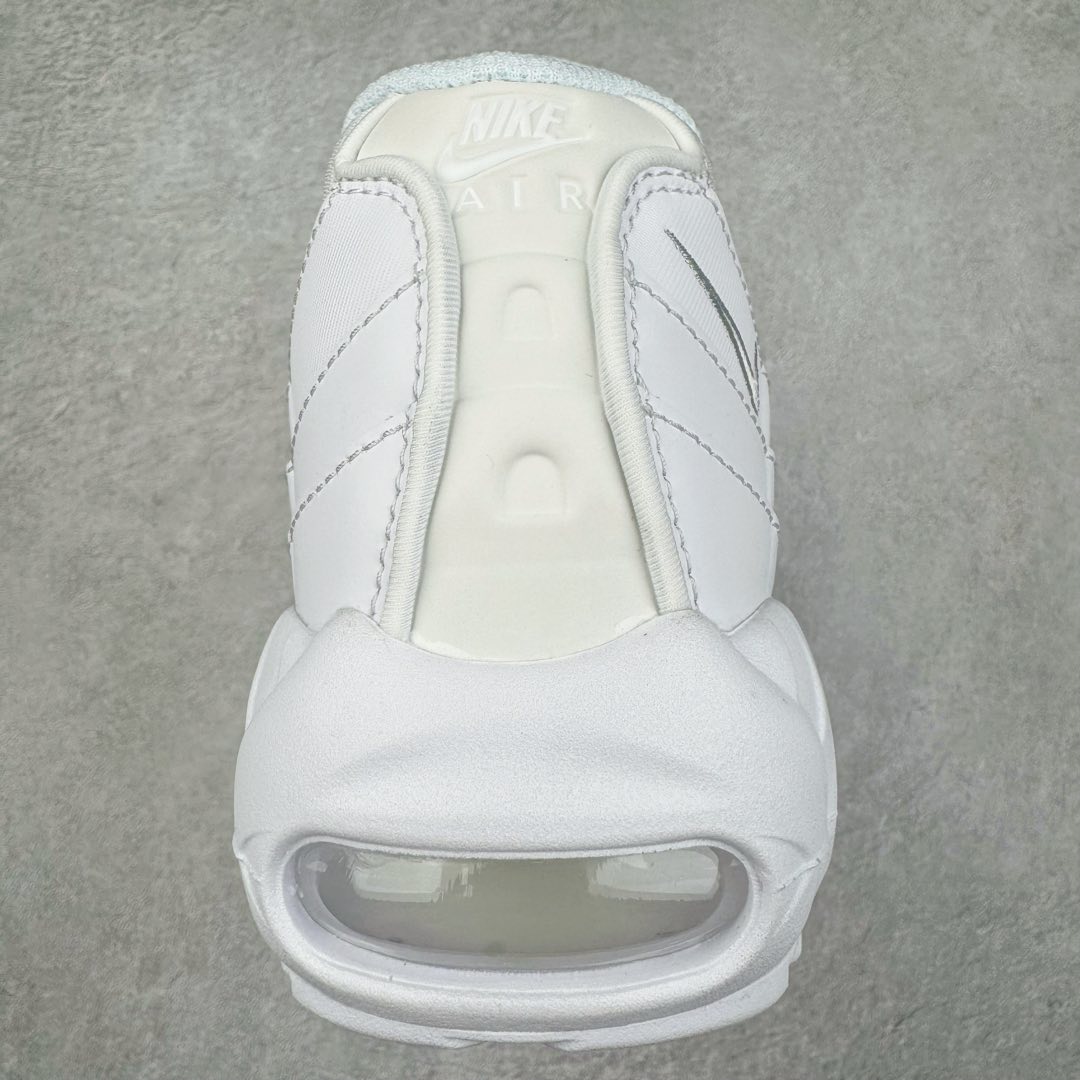 升级最终版 Nike Air Max 95 OG Neon 低筒 网布防滑 运动鞋 休闲鞋 球鞋 男鞋 波鞋 银白色 FN7273-100