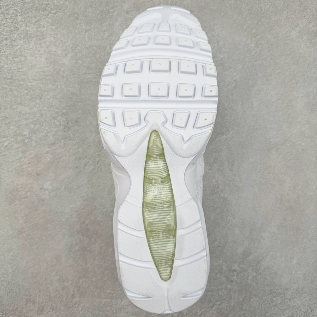 升级最终版 Nike Air Max 95 OG Neon 低筒 网布防滑 运动鞋 休闲鞋 球鞋 男鞋 波鞋 银白色 FN7273-100