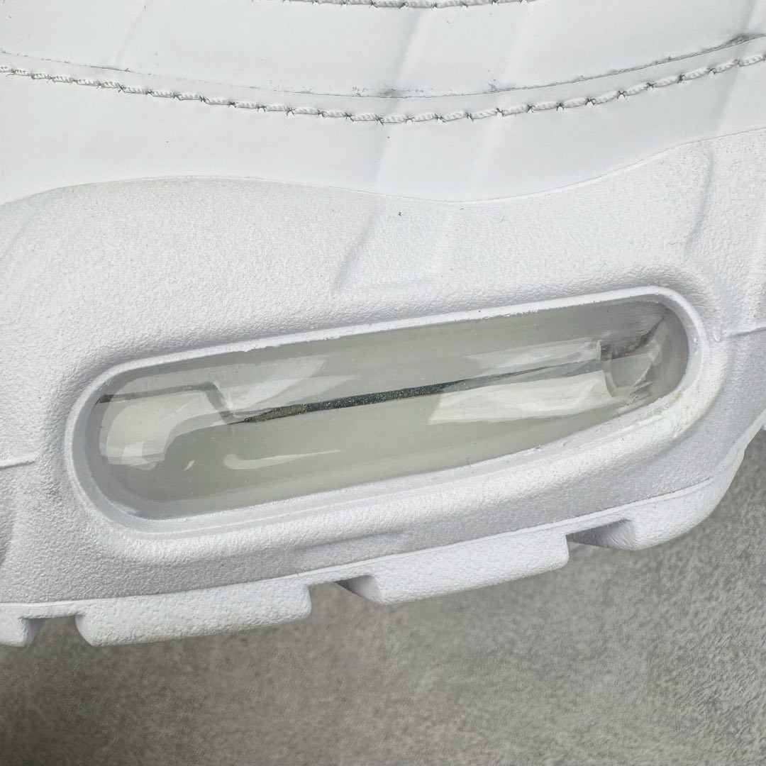 升级最终版 Nike Air Max 95 OG Neon 低筒 网布防滑 运动鞋 休闲鞋 球鞋 男鞋 波鞋 银白色 FN7273-100