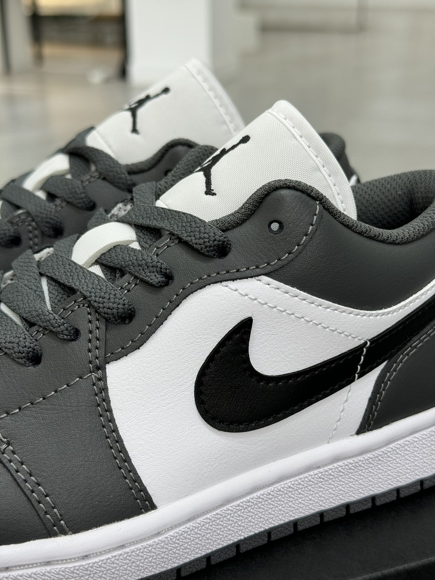 Air Jordan AJ1 Low  低筒  复古防滑 板鞋休闲 篮球鞋  波鞋 男女同款 大象灰 553558-152