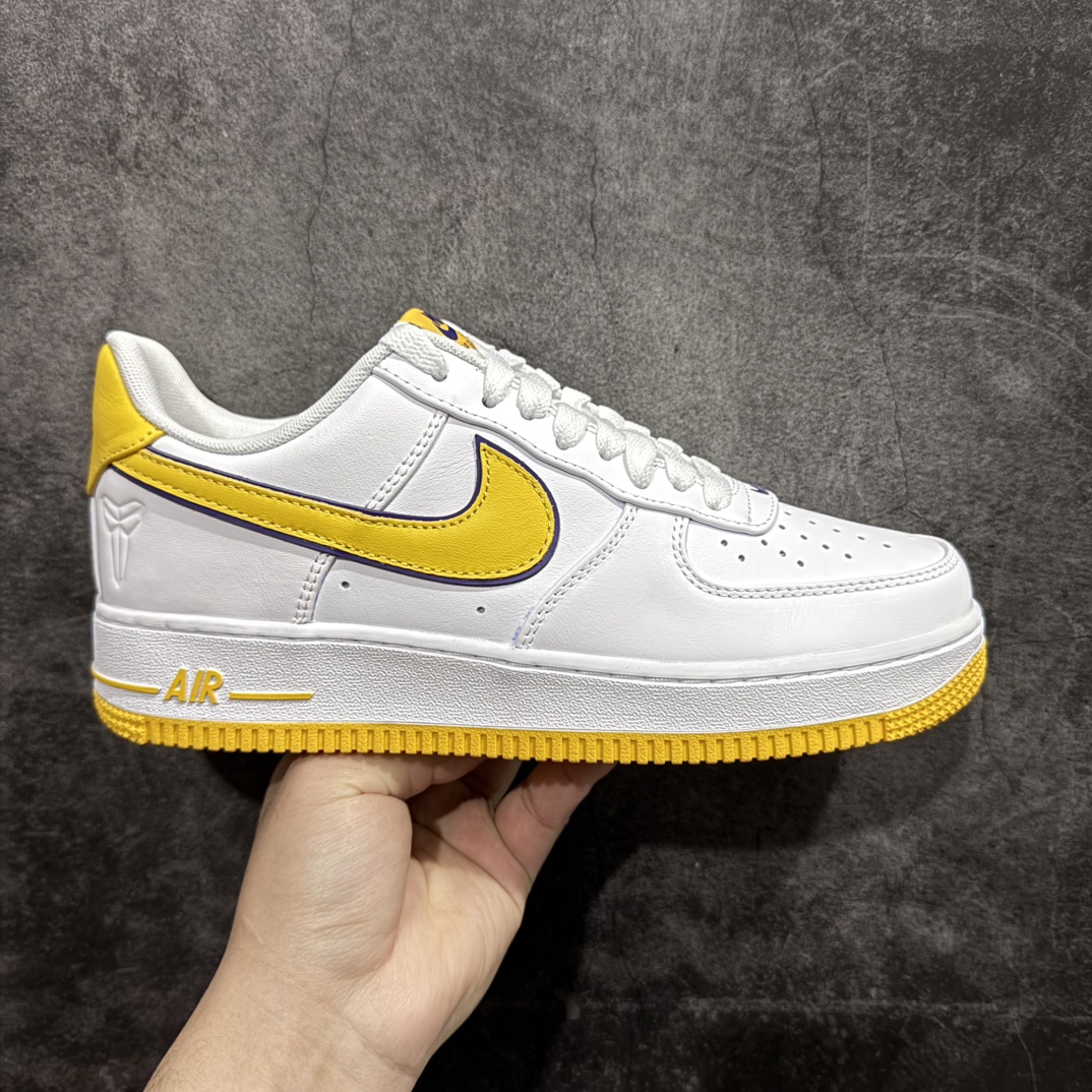 Kobe Bryant Air Force 1 Low AF1 空军 低筒 板鞋 休闲鞋 运动鞋 男鞋 波鞋 白黄紫 FZ1151-100
