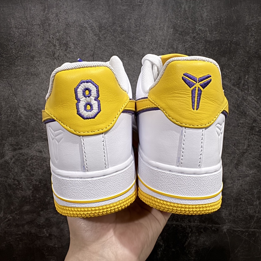Kobe Bryant Air Force 1 Low AF1 空军 低筒 板鞋 休闲鞋 运动鞋 男鞋 波鞋 白黄紫 FZ1151-100