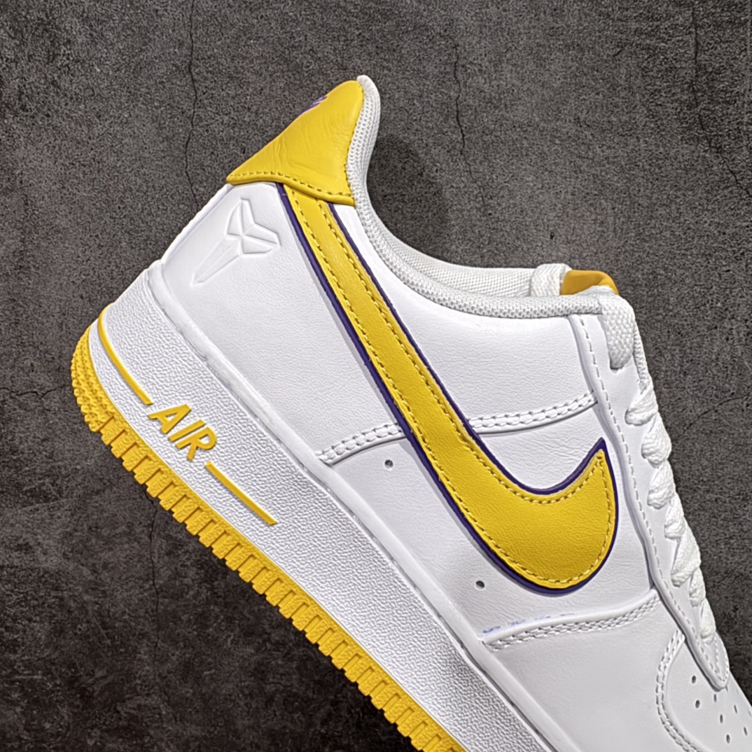 Kobe Bryant Air Force 1 Low AF1 空军 低筒 板鞋 休闲鞋 运动鞋 男鞋 波鞋 白黄紫 FZ1151-100