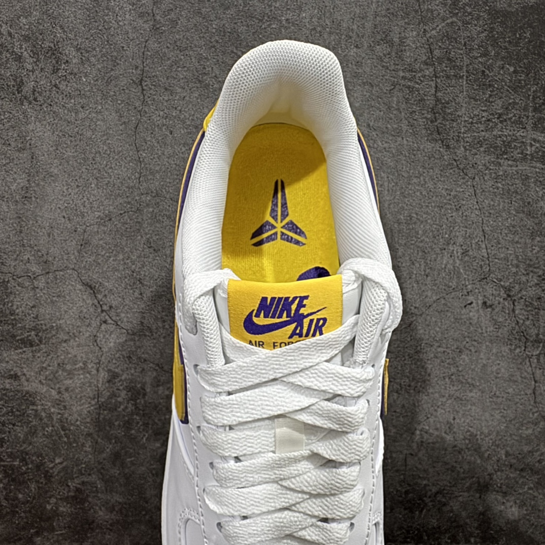Kobe Bryant Air Force 1 Low AF1 空军 低筒 板鞋 休闲鞋 运动鞋 男鞋 波鞋 白黄紫 FZ1151-100