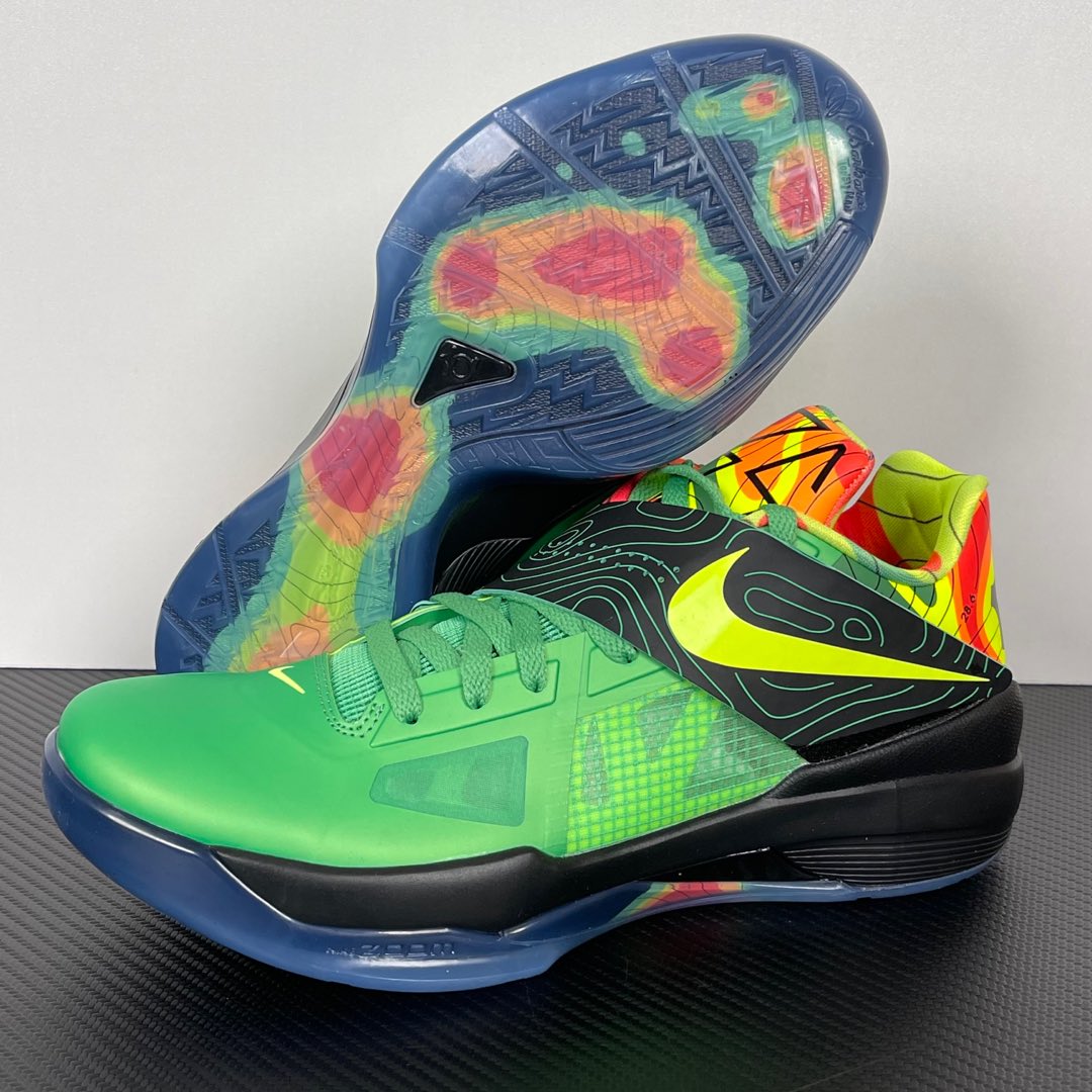  灭世纯原 KD4 Galaxy 杜兰特4代 低筒 前后气垫 缓震休闲 篮球鞋 波鞋 男款 气象员  FN6247-300