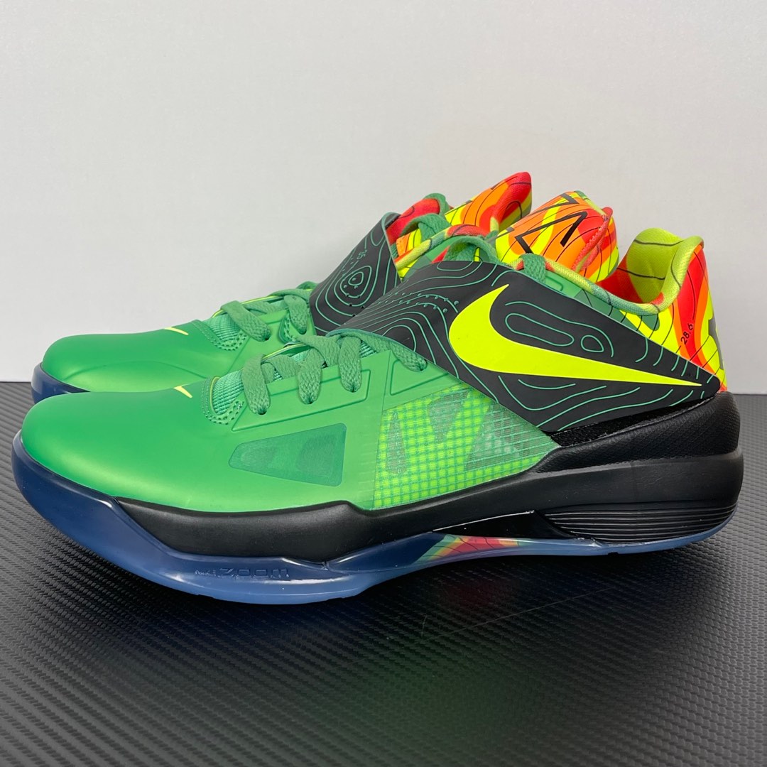  灭世纯原 KD4 Galaxy 杜兰特4代 低筒 前后气垫 缓震休闲 篮球鞋 波鞋 男款 气象员  FN6247-300