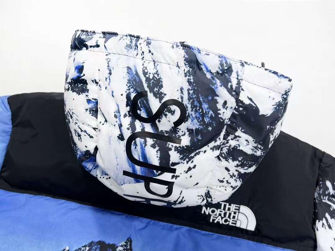  补货 Supreme FW17 The North Face 聯名款 Mountain Parka   防水 防風 保暖長袖 外套 風摟 男款 女款 雪山羽绒  