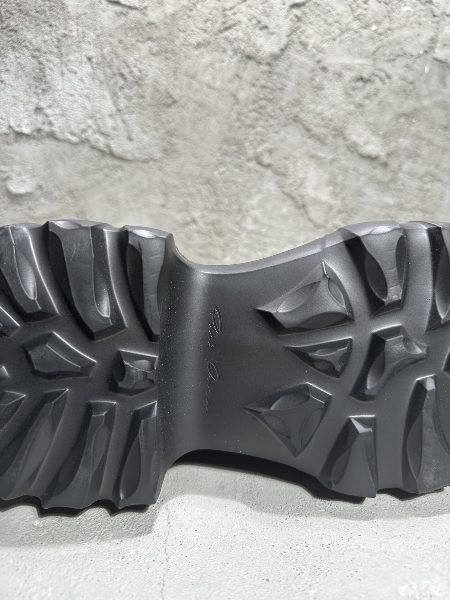 RICK OWENS RO High-Top Black 高筒 厚底 板鞋 休闲鞋 男鞋 女鞋 波鞋  皮質 RU02D6860LOO-99