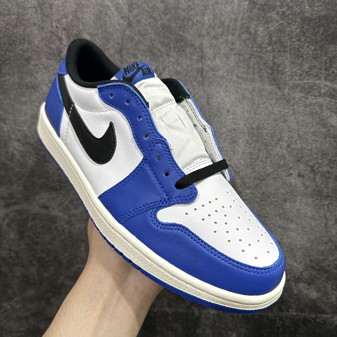 Air Jordan 1 Low OG AJ1  低筒 气垫 休闲鞋 板鞋 球鞋 男鞋 女鞋 波鞋 白蓝小闪电  CZ0790-140