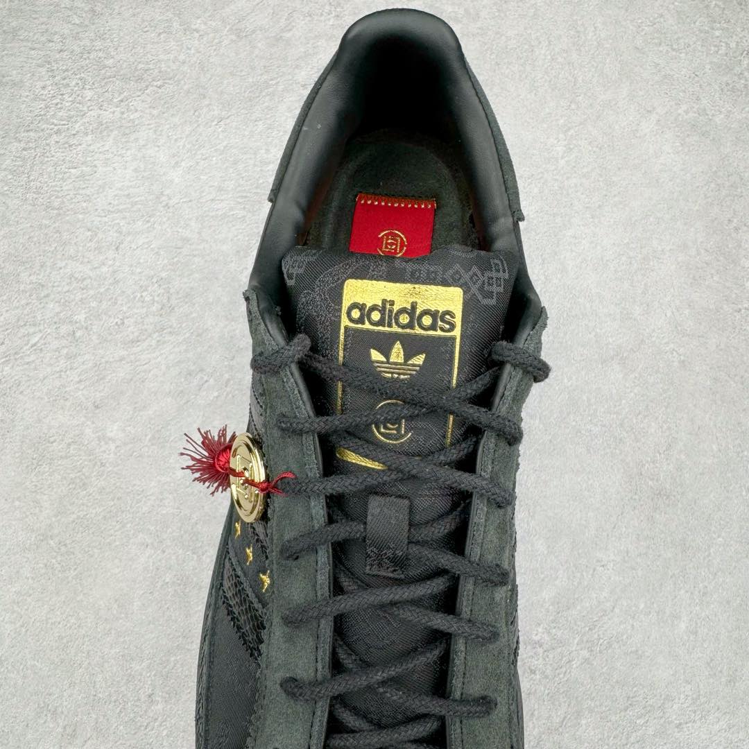  CLOT x Neighbored x adidas Originals Superstar 陈冠希 低筒 复古板鞋 休闲鞋 男鞋 女鞋 黑丝绸 JR5114