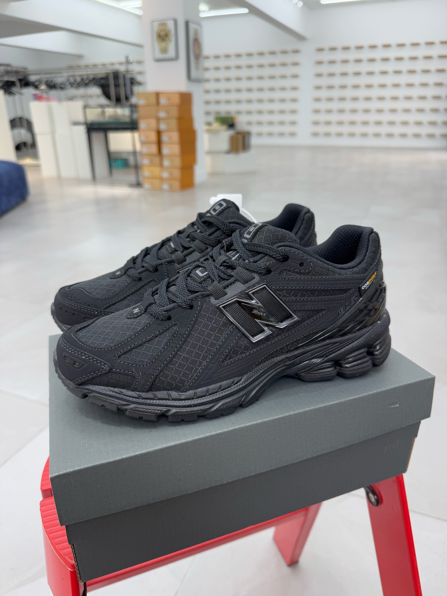 新版  New Balance NB Cordura Triple Black 1906R 低筒 复古跑鞋 耐磨透气 休闲鞋 运动鞋 男鞋 女鞋C 黑色M1906RWF