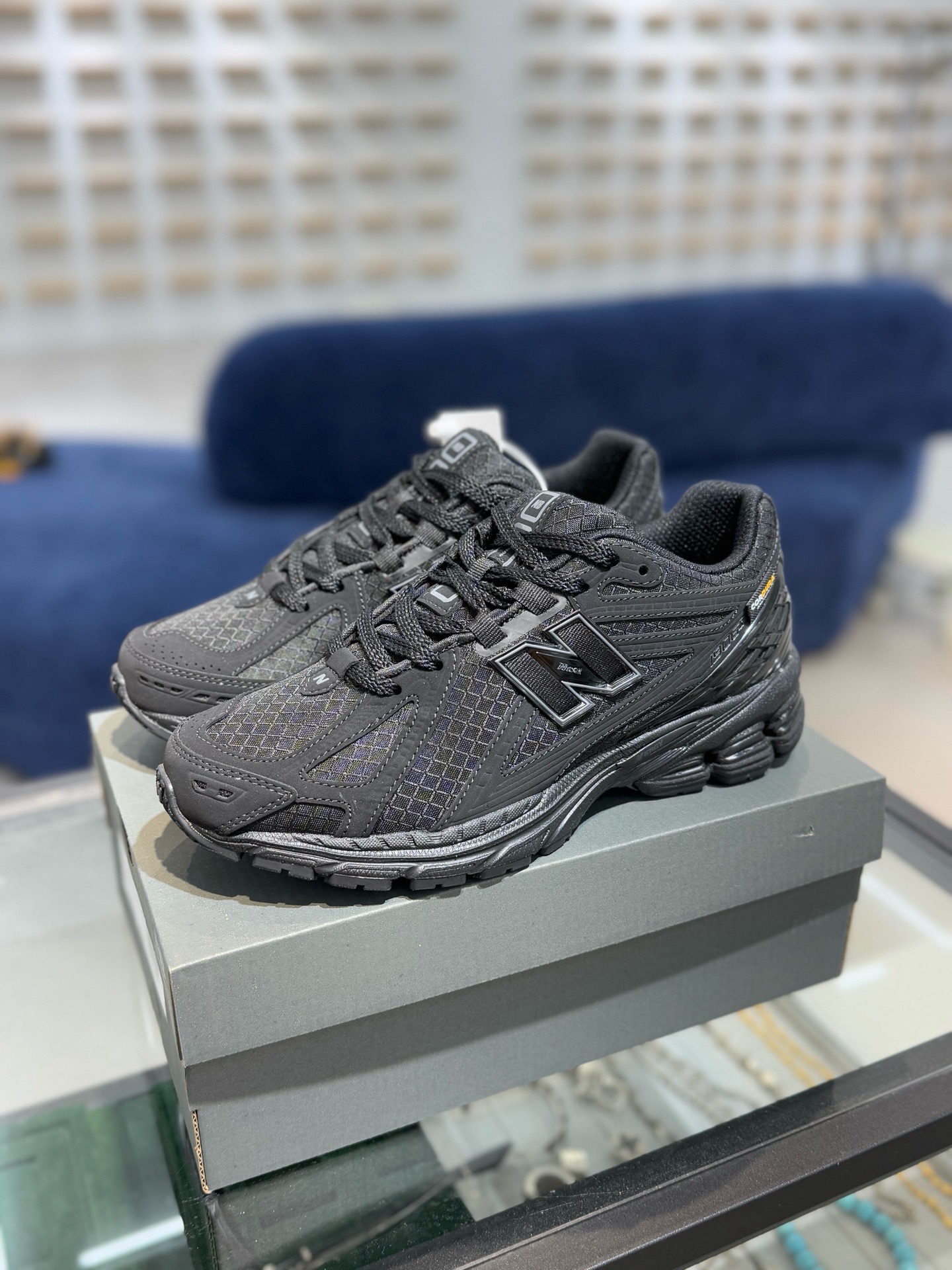 新版  New Balance NB Cordura Triple Black 1906R 低筒 复古跑鞋 耐磨透气 休闲鞋 运动鞋 男鞋 女鞋C 黑色M1906RWF
