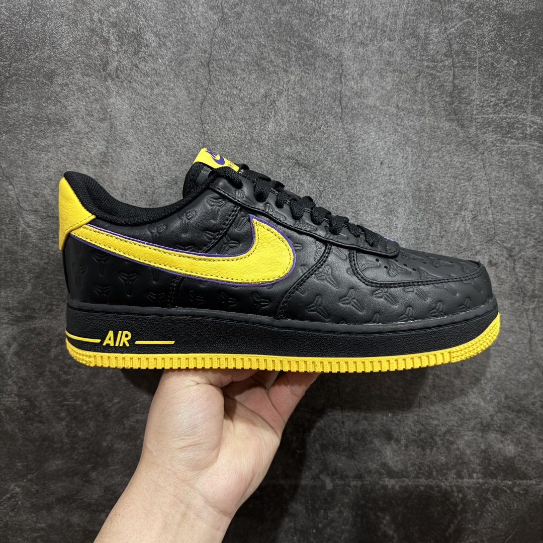 Kobe Bryant Air Force 1 Low AF1 空军 低筒 板鞋 休闲鞋 运动鞋 男鞋 波鞋 黑黄 HV5122-001