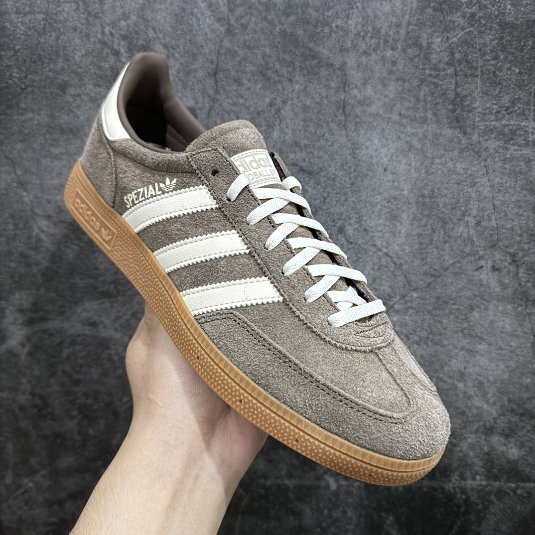  Adidas Originals HANDBALL SPEZIAL  低筒   复古板鞋 德训休闲鞋 波鞋 男鞋 女鞋 棕白生胶 IF6490