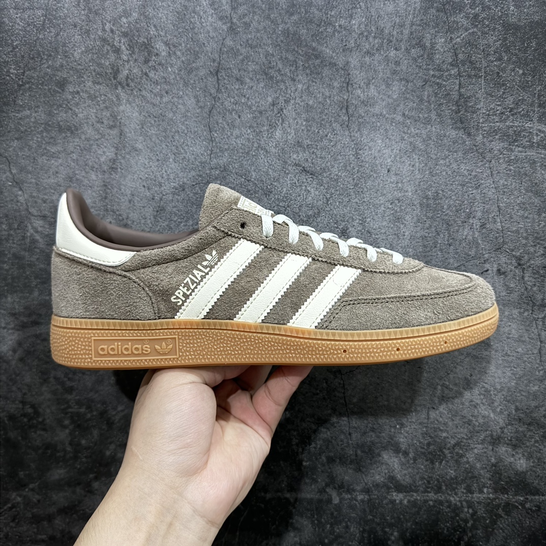  Adidas Originals HANDBALL SPEZIAL  低筒   复古板鞋 德训休闲鞋 波鞋 男鞋 女鞋 棕白生胶 IF6490