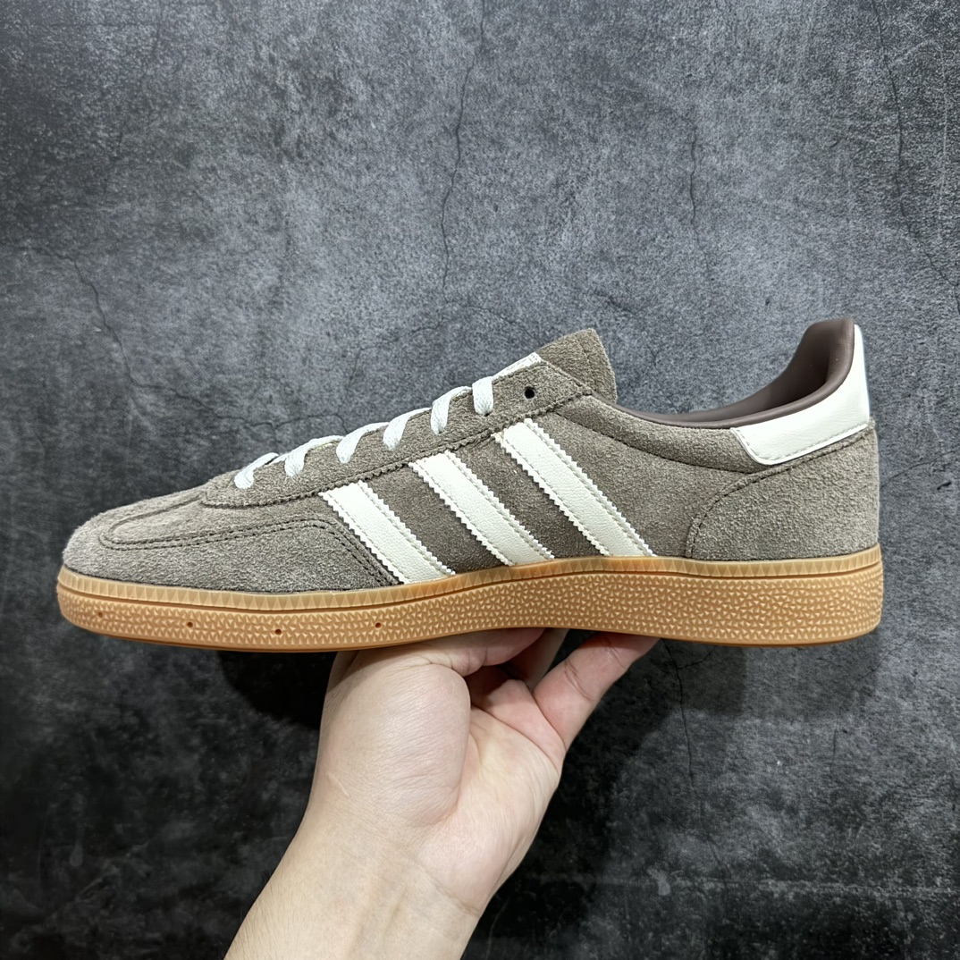  Adidas Originals HANDBALL SPEZIAL  低筒   复古板鞋 德训休闲鞋 波鞋 男鞋 女鞋 棕白生胶 IF6490