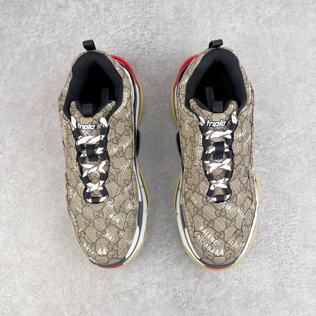 Balenciaga Triple S  GUCCI  巴黎世家 灰色 老爹鞋 运动 复古板鞋 休闲鞋 男鞋 女鞋  