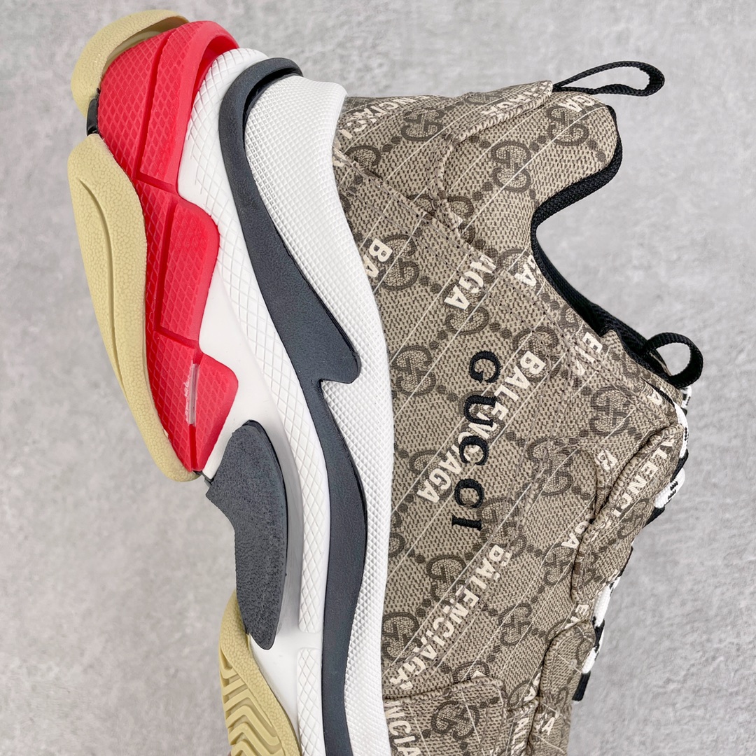 Balenciaga Triple S  GUCCI  巴黎世家 灰色 老爹鞋 运动 复古板鞋 休闲鞋 男鞋 女鞋  